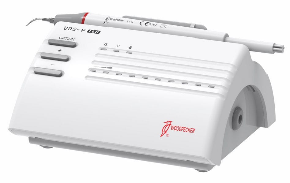 Ultrasonic dental scaler / complete set / with LED light